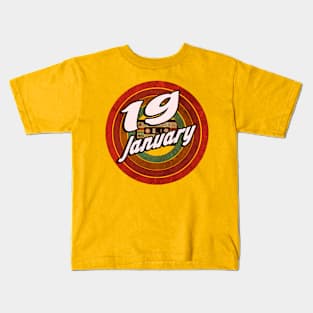 19 January Kids T-Shirt